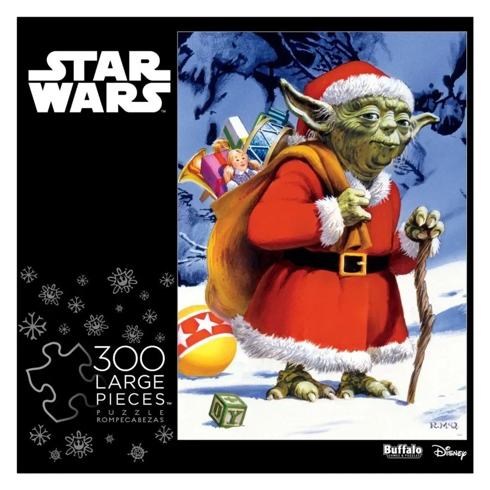 Star Wars Santa Yoda Buffalo Puzzle BRAND NEW Christmas Holiday Gift Sealed